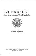 Cover of: Music for a king by Coburn Freer