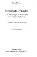 Cover of Versteinerte Urkunden