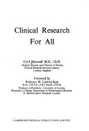 Clinical research for all by Cyril Maxwell