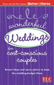 Cover of: Wonderful Weddings for Cost-Conscious Couples