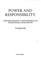 Cover of: Power and responsibility