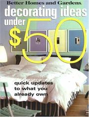 Cover of: Decorating ideas under $50