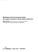 Cover of: Martienssen and the international style: the modern movement in South African architecture