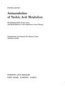 Antimetabolites of nucleic acid metabolism by Langen, Peter.