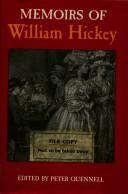 Cover of: Memoirs of William Hickey | Hickey, William