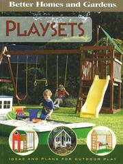 Cover of: Playsets by Better Homes and Gardens