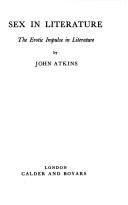 Cover of: The erotic impulse in literature by John Alfred Atkins