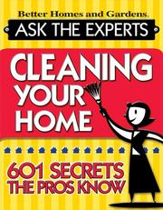 Cover of: Cleaning Your Home by Better Homes and Gardens, Vicki Christian