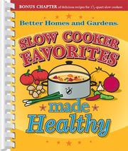 Cover of: Slow Cooker Favorites Made Healthy