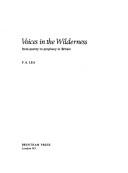 Cover of: Voices in the wilderness: from poetry to prophecy in Britain