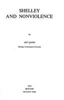 Cover of Shelley and nonviolence