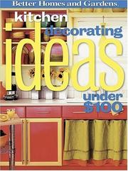 Cover of: Kitchen Decorating Ideas Under $100