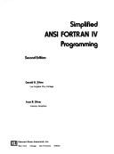 Cover of: Simplified ANSI Fortran programming by Gerald A. Silver