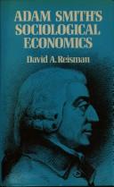 Cover of: Adam Smith's sociological economics