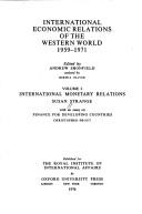 Cover of: International monetary relations
