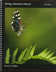 Cover of: Biology Laboratory Manual