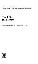 Cover of: The USA, 1914-1960 | M. Ruth Megaw