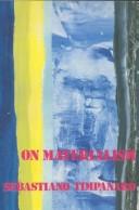 Cover of: On materialism