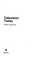 Cover of: Television today