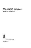 Cover of: The English language