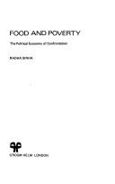 Cover of: Food and poverty: the political economy of confrontation