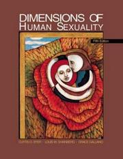 Cover of: Dimensions of human sexuality by Curtis O. Byer, Curtis O. Byer