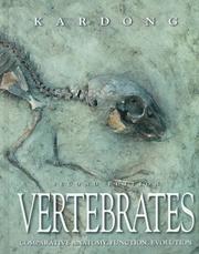Cover of: Vertebrates by Kenneth V. Kardong