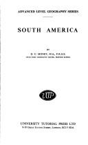 Cover of: South America | D. C. Money