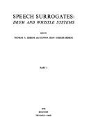 Cover of Speech surrogates