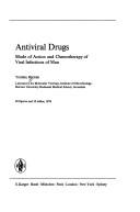 Cover of: Antiviral drugs: mode of action and chemotherapy of viral infections of man