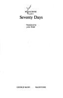 Cover of: Seventy days