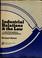 Cover of: Industrial relations and the law