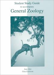 Cover of: Zoology Student Study Guide | Jane Aloi