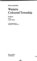 Cover of: Western Coloured Township: problems of an urban slum
