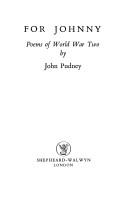 Cover of: For Johnny: poems of World War Two