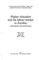 Cover of: Higher education and the labour market in Zambia | International Institute for Educational Planning.