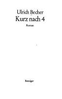 Cover of: Kurz nach 4: Roman
