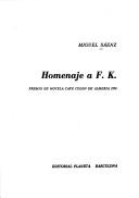 Cover of: Homenaje a F.K.