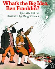 Cover of: What's The Big Idea, Ben Franklin? (Paperstar) by Jean Fritz