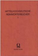 Cover of: Reimwörterbuch zum Guoten Gêrhart Rudolfs von Ems