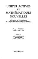 Cover of: Unités actives et mathématiques nouvelles by François Perroux, François Perroux