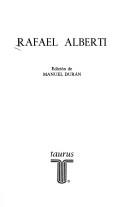 Cover of: Rafael Alberti by edición de Manuel Durán.