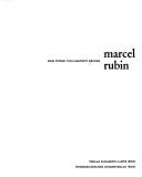 Cover of: Marcel Rubin: eine Studie