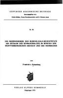 Cover of: Die Morphogenese der Muschelkalk-Schichtstufe am Ostsaum des Schwarwaldes, im Bereich der württembergischen Eschach und des Heimbaches by Friedrich von Keisenberg