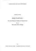 Cover of: Arae Flaviae.