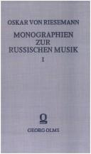 Cover of: Monographien zur russischen Musik