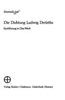 Cover of: Die Dichtung Ludwig Derleths by Dominik Jost