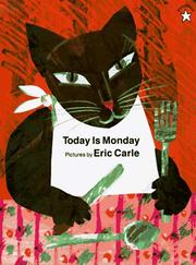 Cover of: Today Is Monday by Eric Carle