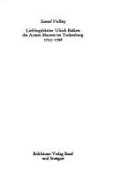 Cover of: Lieblingslektüre Ulrich Bräkers, des armen mannes in Tockenburg, 1735-1798 by Samuel Voellmy