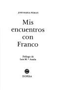 Cover of: Mis encuentros con Franco
